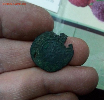 Швеция, Юхан III, ½ эре, 1570 год, с рубля - IMG_20190113_215135_337