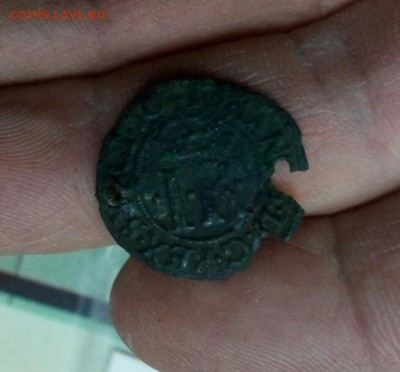 Швеция, Юхан III, ½ эре, 1570 год, с рубля - IMG_20190113_215212_931