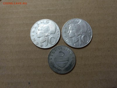 Австрия 5 и 10 шиллингов 1957-1960 ФИКС до 31.01 - IMG_20190129_224902560