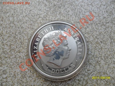 1 СЕРЕБРЯННЫЙ ДОЛЛАР АВСТРАЛИИ 2006 Г. СЕРЕБРО(пруф) - SAM_1843.JPG