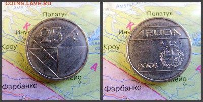 Аруба 25 центов, 2008 - 8