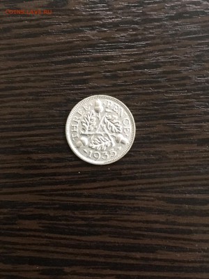 Великобритания 3 пенса 1935г (серебро). 3 До 22:00 04.02.19 - A726A31B-CF26-4285-9A10-0C82F94F0136