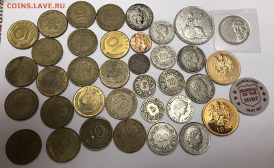 33 иностранные монеты и 4 жетона до 21.30 01.02.2019 - 0099F03B-7520-450C-BC6B-01DC4F9416BC