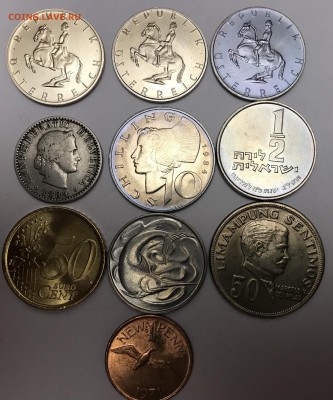 10 монет UNC и Пруф Европы Азии и Океании до 01.02 - 7CBF6631-2478-463A-BDE4-DBBBDBCC97C9