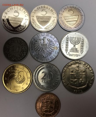 10 монет UNC и Пруф Европы Азии и Океании до 01.02 - 9D23FA40-5B15-4310-BD55-90D7D9EB316C