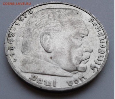 5 Марок 1936г. D 3 Рейх до 5.02.19г. 22:00 - IMG-20190131-WA0010