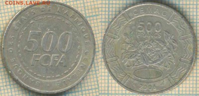 Центральная Африка 500 франков 2006 г., до 06.02.2019 г. 22. - Центр Африка 500 фр 2006  5032