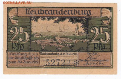 Нотгельд-Нойбранденбур 25 пфеннигов 1921 г. до 06.02 в 22.00 - IMG_20190131_0017