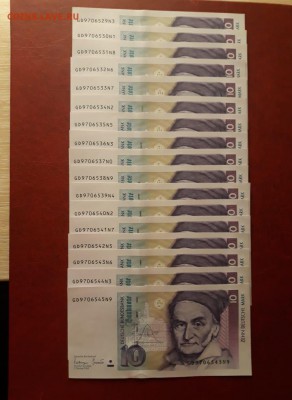 ФРГ 10 марок 1993 UNC 31 штука - IMG-20190122-WA0001