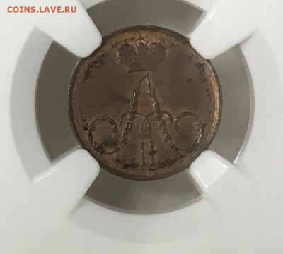 Полушки 1851 г. и 1856 г Е М, unc + медь Н2 в слабах - EDF65F46-77BF-4808-BBA7-7132FDCFF253