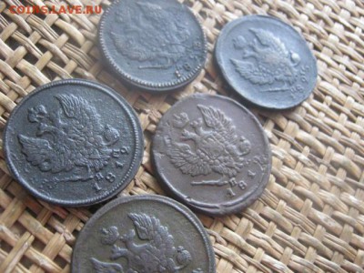 2 копрейки, 5 шт. 1812-1826г. До 7.02.2019г. - 007.JPG