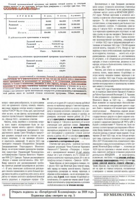 Публикации, посвящённые золотым монетам Николая II - 11