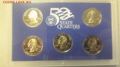 2004г. Штаты и территории(пруф сет 5монет), до 06.02 - ЧА Штаты 2004-2