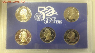 2005г. Штаты и территории(пруф сет 5монет), до 07.02 - ЧА Штаты 2005-2