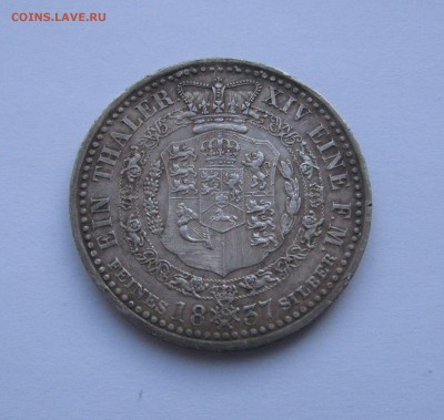 ГАННОВЕР. 1 ТАЛЕР 1837 А. Вильгельм IV (Британия и Ганновер) - 1тал1837 (3).JPG