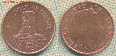 Джерси 1 пенни 2003 г. ,до 07.02.2019 г. 22.00 по Москве - Джерси 1 пенни 2003  4860