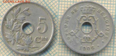 Бельгия 5 с 1906 г., до 07.02.2019 г. 22.00 по Москве - Бельгия 5 с 1906  4884