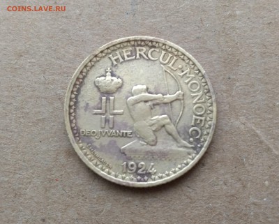 Монако 2 франка 1924 до 22-00 05.02 - IMG_20190202_115752414_2