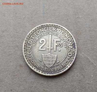 Монако 2 франка 1924 до 22-00 05.02 - IMG_20190202_115740882_2