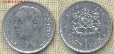 Марокко 1 дирхам 1968 г. , до 07.02.2019 г. 22.00 по Москве - Марокко 1 дирхам  1968  4922