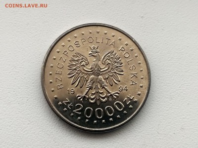 ПОЛЬША,20000 злотых 1994г(восстание Т.Костюшко)до4.02.2019г - IMG_20190131_123717_HDR