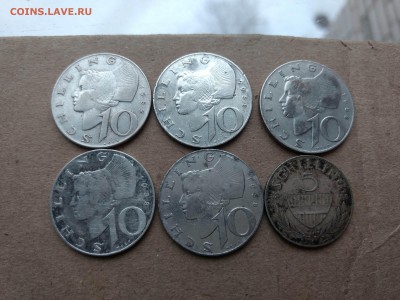 Австрия 10 шиллингов 1957, 1958 ФИКС до 05.02 - IMG_20190202_150757406