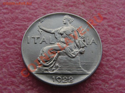 -Италия- 1 лира 1922 -- 8 июня 22-00 - PICT0695.JPG