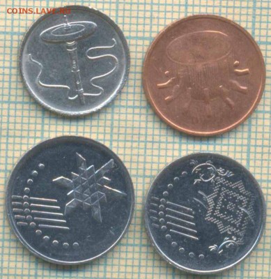 Малайзия  4 монеты, до 08.02.2019 г. 22.00 по Москве - Малайзия 4 монеты  4112а