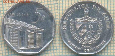 Куба 5 сентаво 2000  г. ,до 08.02.2019 г. 22.00 по Москве - Куба 5 сентаво 2000 4786