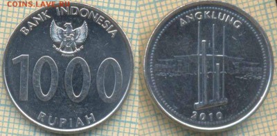Индонезия 1000 рупий 2010 г., до 08.02.2019 г. 22.00 по Моск - Индонезия 1000 рупий 2010  4773