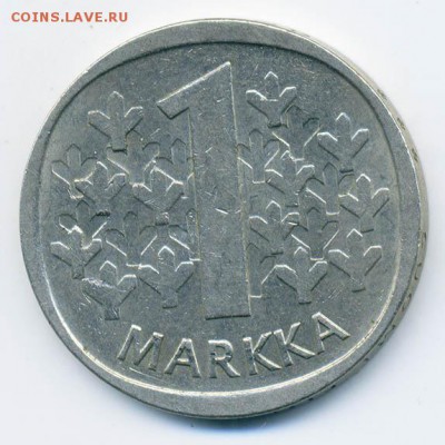 Финляндия 1 марка 1972 - Финляндия_1марка-1972_Р