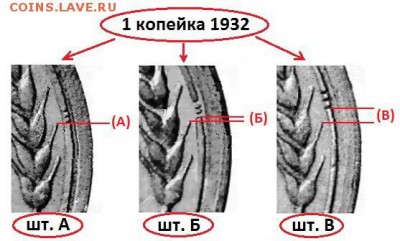 1 копейка 1932 уточнение разновидности - image