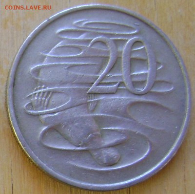 Австралия 20 центов 1967 до 6.02.2019 в 21.00 - Австралия 1