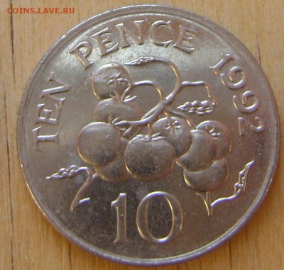 Гернси 10 пенсов 1992 до 6.02.2019 в 21.00 - Гернси 2