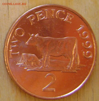 Гернси 2 пенса 1999 UNC до 6.02.2019 в 21.00 - Гернси 3