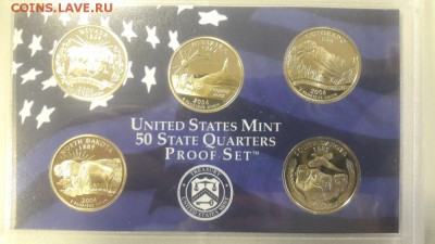 2006г. Штаты и территории(пруф сет 5монет), до 08.02 - ЧА Штаты 2006-1