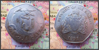 Гамбия 1 даласи, 1998 - 2