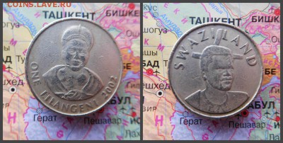 Свазиленд 1 лилангени, 2002 - 8