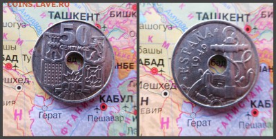 Испания 50 сентимо, 1949 - 20