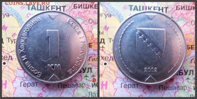 Босния и Герцеговина 1 марка, 2002 - 21