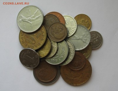Кучка иностраных монет до 10.02.19г. 22.00ч. - наб24