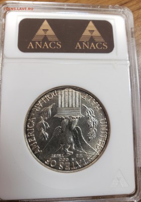 50 центов США Panama Pacific ANACS MS63 до 10.02 22.00 Мск - Pan2