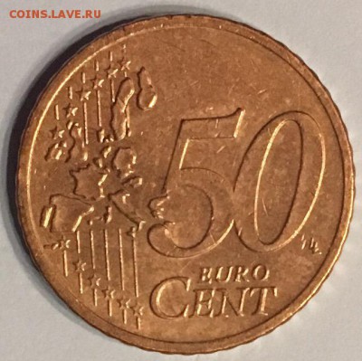 Германия 50 евроцент 2002 до 8.02.2019 22:00 - 50евр