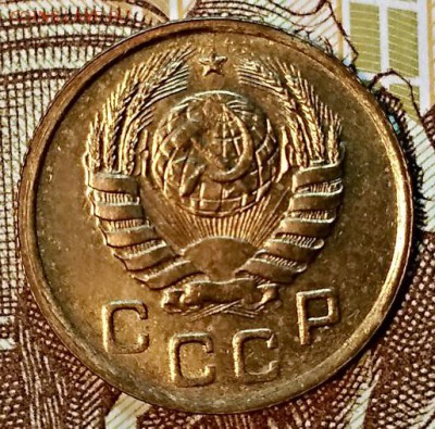 1 копейка 1940 года. Шт. 1.2А. Оценка. - 001