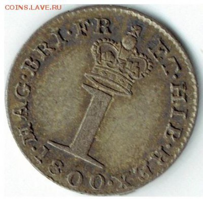 пенни 1800 г. Великобритания - 1