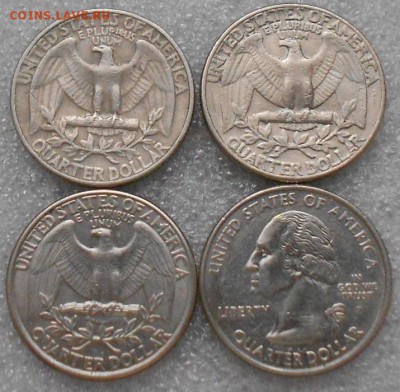 25 центов - 4шт. 1968,85,94,2004гг. До 7.02.2019г - Изображение 197