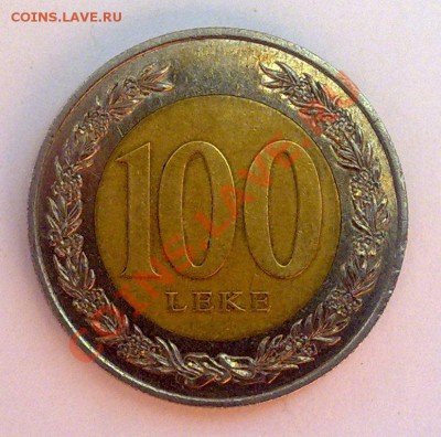 Албания 100 леков 2000 Королева Тевта (биметалл) 13.06 21.00 - Албания 100 лек 2000-1