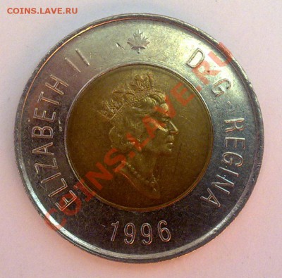 Канада 2 доллара 1996 Белый медведь (биметалл) 13.06 21.00 - 070620112864