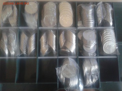 5 руб. 70 лет Победы, по 37 монет, UNC 10 комплектов. - 20190205_103345
