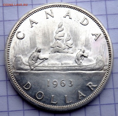 Канадский доллар 1963 года до 07.02.2019 22-00 - P1290423.JPG